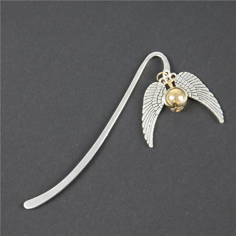 1 Pcs Gold Best Gift for Reader Snitch Harry Bookmark Charm Bookmark Bookmark Gift