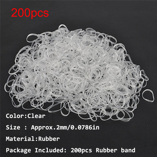 1000pcs Mixed Colors Rubber Bands Small Circle Strong Elastic Rubber B –  Invent Liter